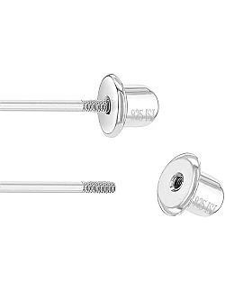 Smarte Skruelås Mariehøne Ørestikker Til Børn – 925 Sterling Sølv