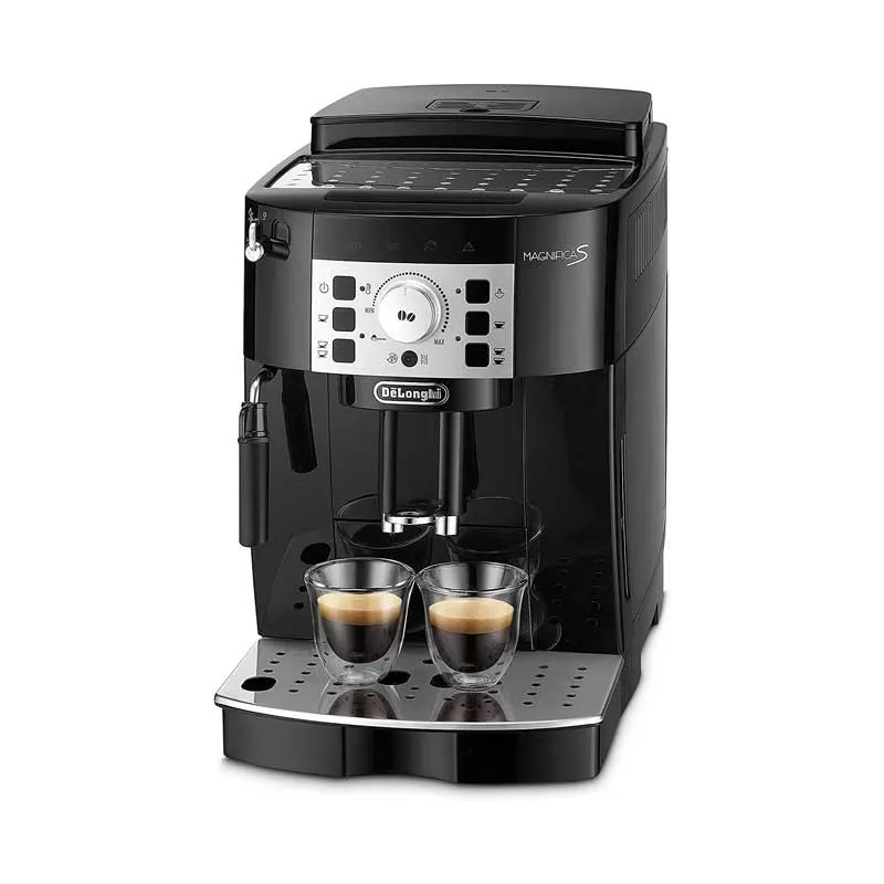 De Longhi Magnifica S ECAM 22 110 B Kaffemaskine – Sort/Sølv