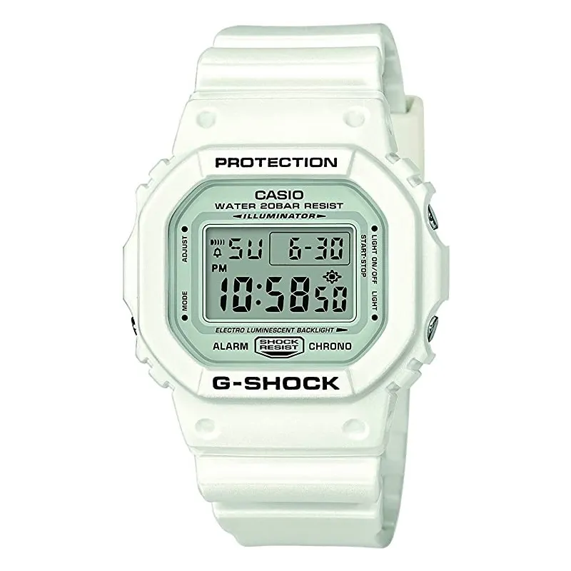 Casio G-Shock DW-5600MW-7ER Digtal Herreur - Hvid
