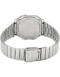 Casio A700WE-1AEF Vintage Retro Digital Armbåndsur - Sølv