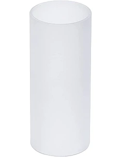 Erstatnins Cylinderglas Til Faro Lanterne - Matteret Glas