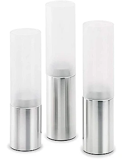 Erstatnins Cylinderglas Til Faro Lanterne - Matteret Glas