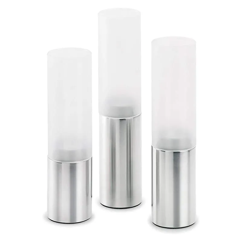 Erstatnins Cylinderglas Til Faro Lanterne - Matteret Glas