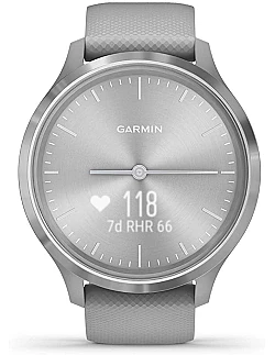 Garmin Vivomove 3 OLED Display Smart Watch – Grå/Sølv