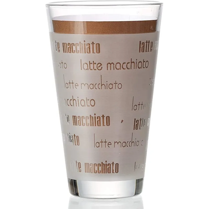 Smarte Chicco Kaffe Glas - 4 Stk. - 330 ml.