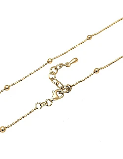 Choker Halskæde – Forgyldt 925 Sterling Sølv – 36 cm.