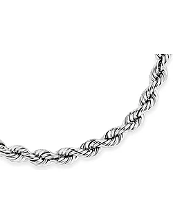 Kærligheds Reb Armbånd – 925 Sterling Sølv - 18 cm.