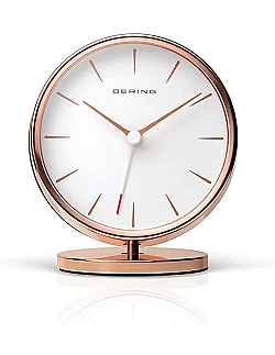 Bering Design Radiostyret Vækkeur - Rosa Guld
