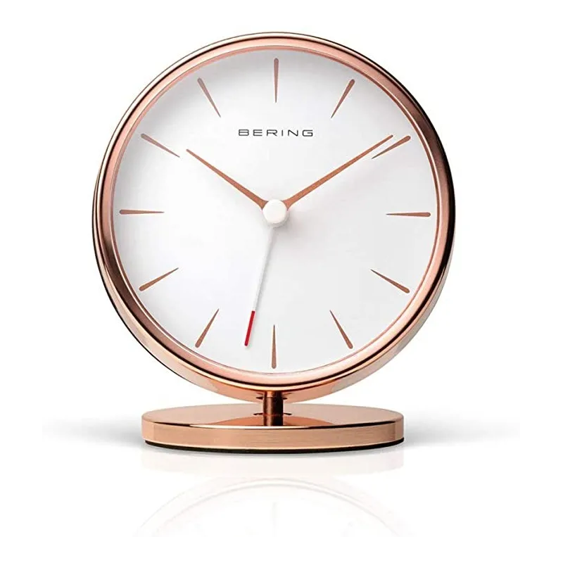 Bering Design Radiostyret Vækkeur - Rosa Guld