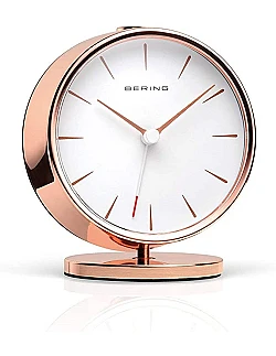 Bering Design Radiostyret Vækkeur - Rosa Guld