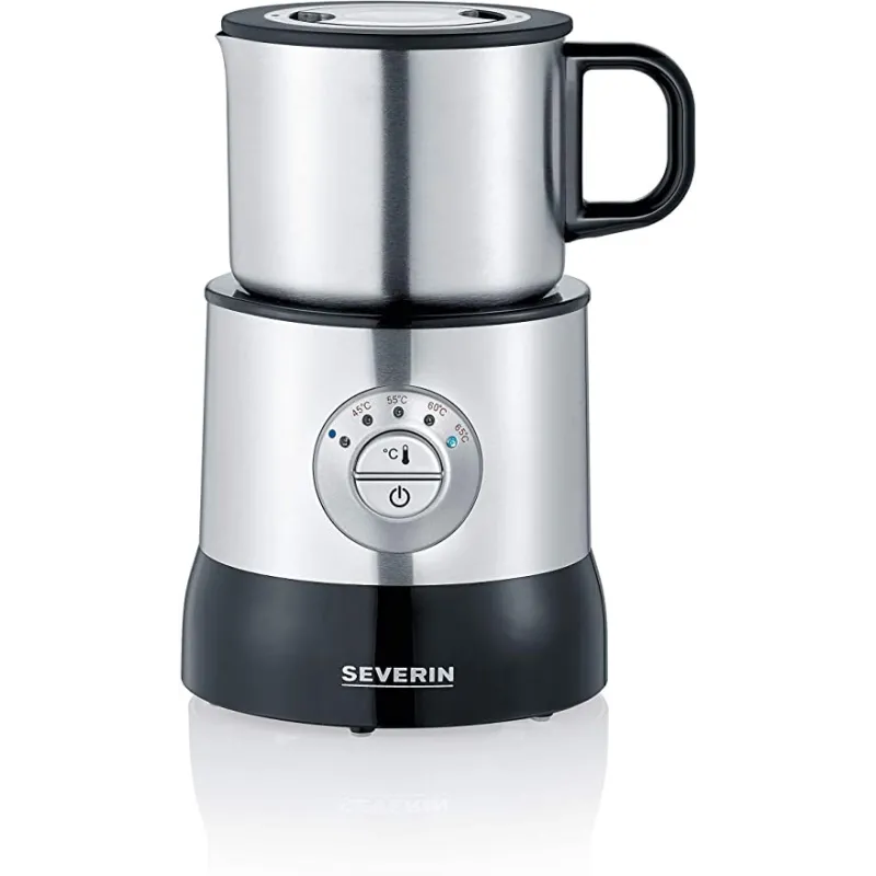 SeverinSM 3583 Induktions Mælkeskummer - Sort/Sølv
