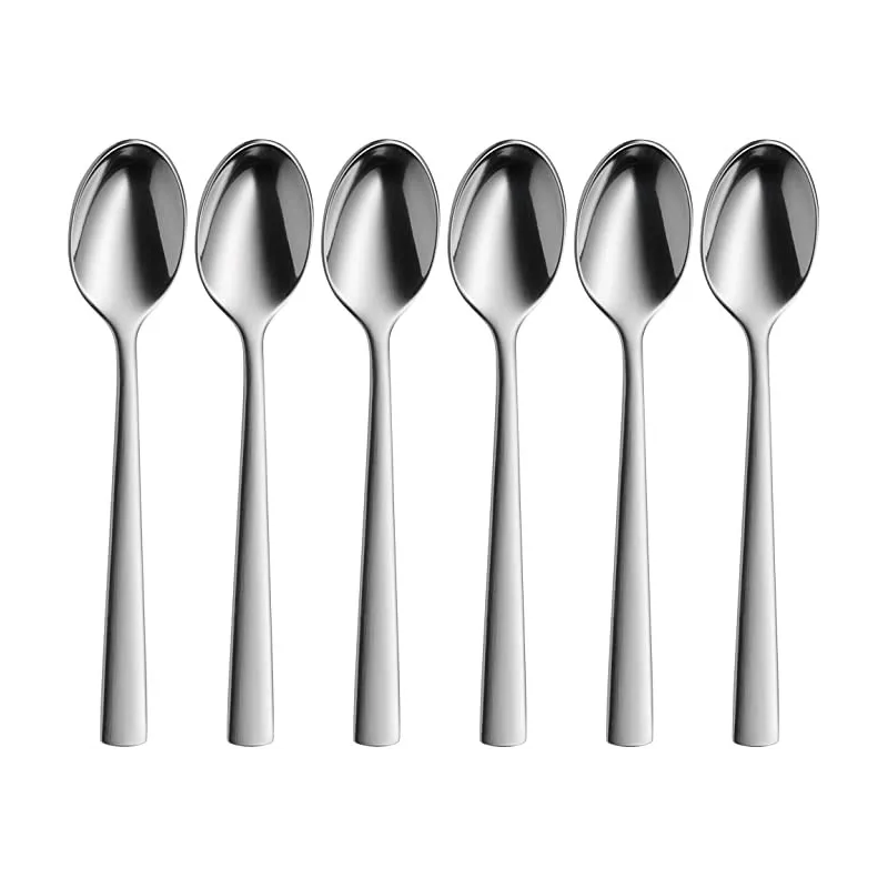 WMF Corvo Espresso Teske Sæt – 6 Stk. – Cromargan Rustfrit Stål