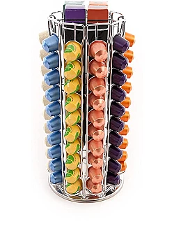 Drejbar Nespresso Kapsel Opbevaringsstand – Plads Op Til 100 Stk.