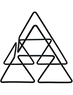 Point Virgule Design Vinreol – Plads Op Til 4 Flasker - Metal