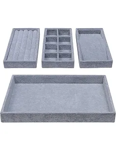 Stilfuld Orphelia 4-I-1 Smykkeopbevaring & Organizer – Flere Farver