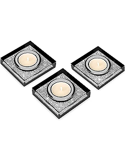 Luksuriøse Lotus Fyrfadsstager – 3 Stk. – Flere Farver