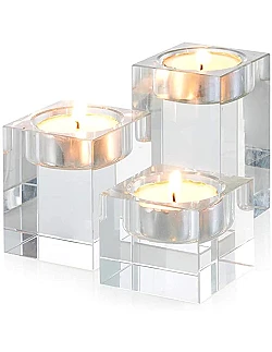 Moderne Pure Fyrfadsstage Sæt - Klar