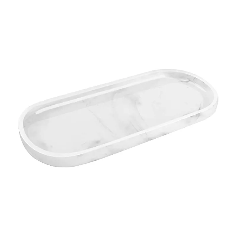 Miniature Organizer & Opbevarings Fad – Marmor Effekt
