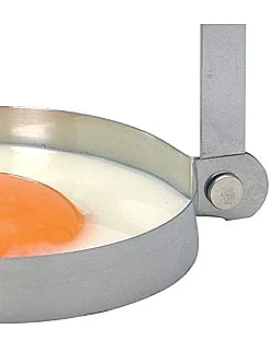 Smarte Runde Spejlæg Ringe Til Pande – 2 Stk. – Rustfrit Stål