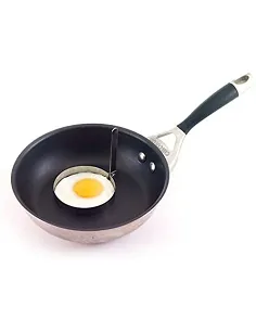 Smarte Runde Spejlæg Ringe Til Pande – 2 Stk. – Rustfrit Stål 2