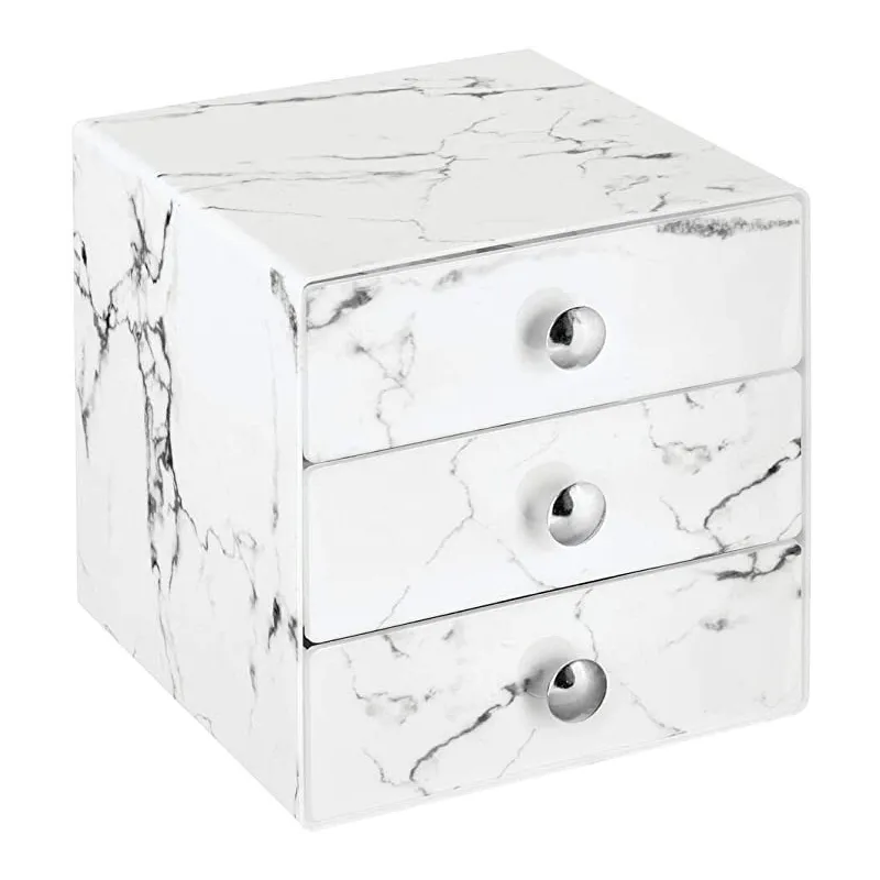 Moderne Makeup Opbevaring & Organizer - Marmor