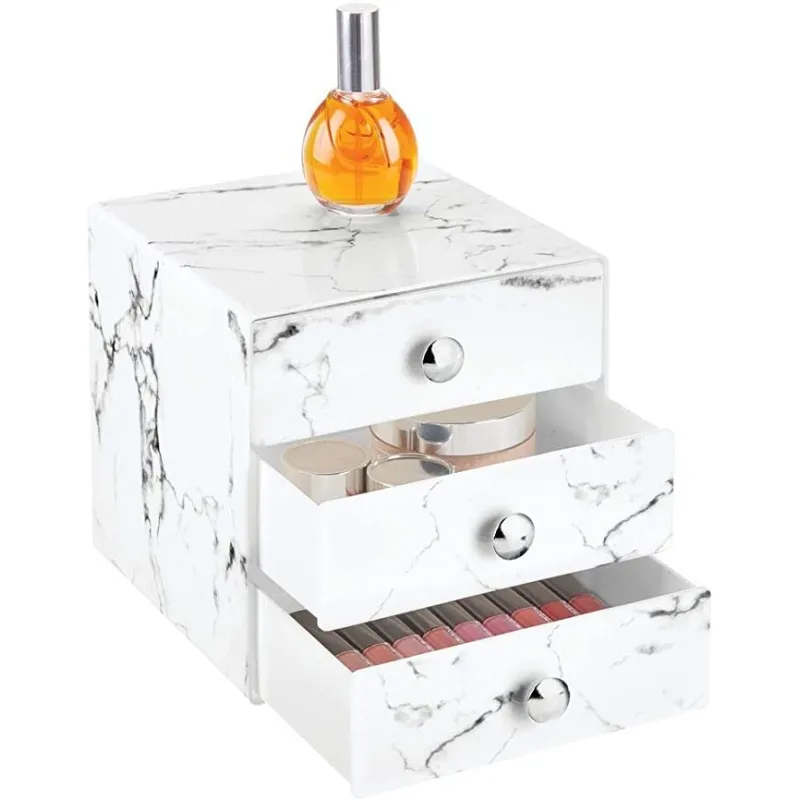 Moderne Makeup Opbevaring & Organizer - Marmor
