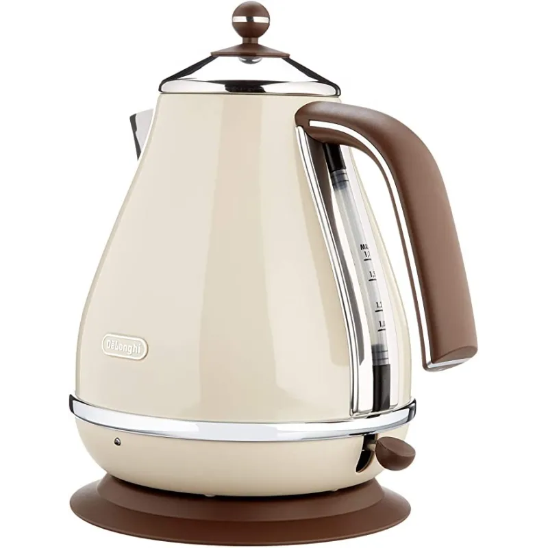 Vintage Inspireret De´Longhi Icona Elkedel – 1.7 Liter - Beige