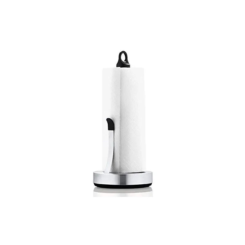 Stilfuld Blomus Loop Køkkenrulle Holder – Mat Rustfrit Stål