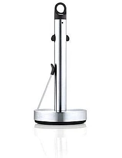 Stilfuld Blomus Loop Køkkenrulle Holder – Mat Rustfrit Stål