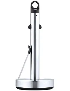 Stilfuld Blomus Loop Køkkenrulle Holder – Mat Rustfrit Stål