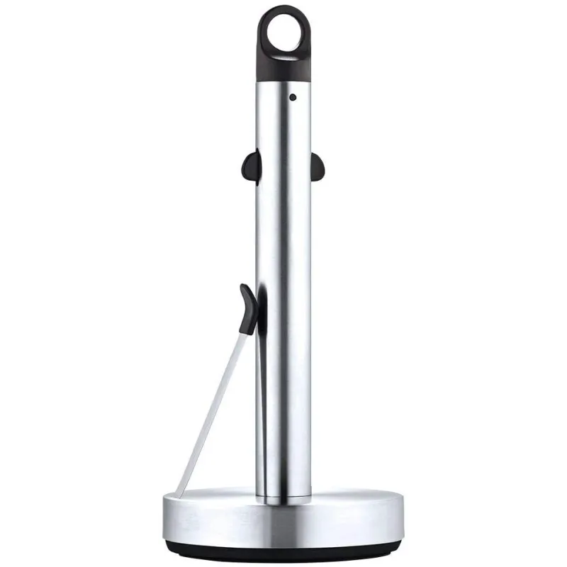 Stilfuld Blomus Loop Køkkenrulle Holder – Mat Rustfrit Stål