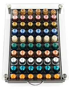 Smart Nespresso Kapsel Opbevaring & Organizer - Plads Op Til 60 Stk. 2