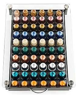 Smart Nespresso Kapsel Opbevaring & Organizer - Plads Op Til 60 Stk.