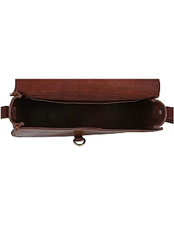 Moderne Læder Crossbody Taske - Flere Farver