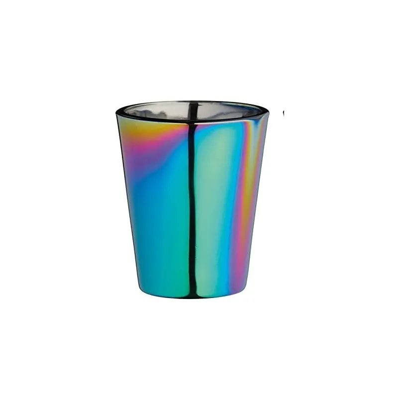 Farverigt Shotglas Sæt - 4 Stk. - 50 ml.