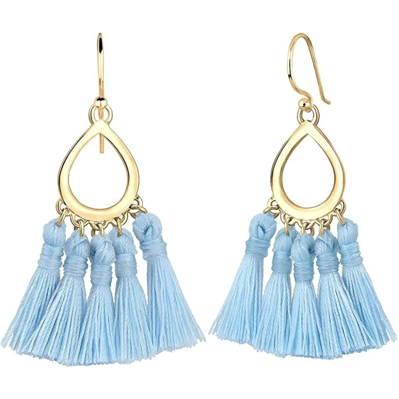 Tassel Øreringe – 925 Sterling Sølv – Boho Design