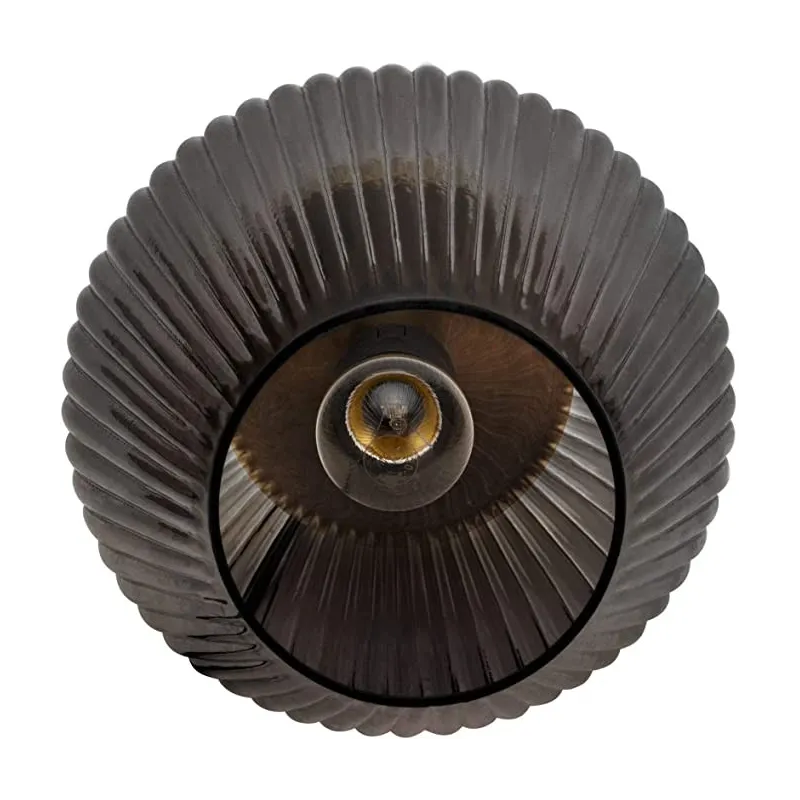 Elegant Gloom Bordlampe – Sort/Grå