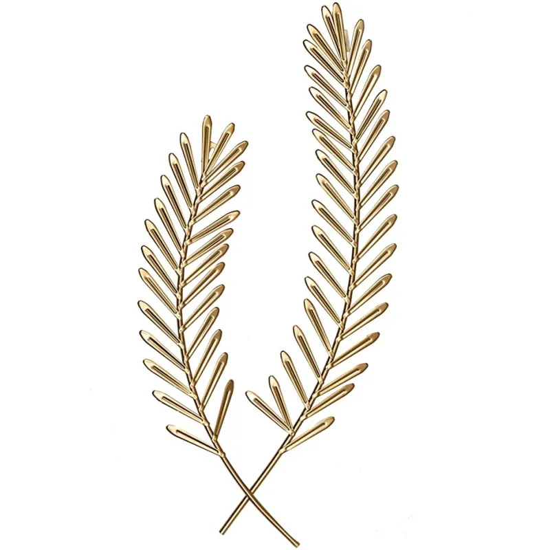 Moderne Design Vægdekoration - Guld