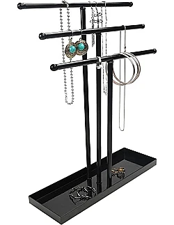 Moderne Smykkestand & Organizer -Sort
