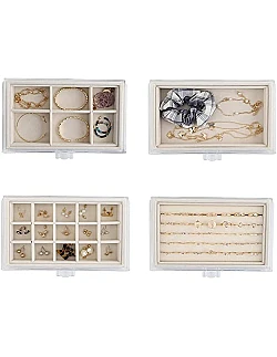 XL Akryl Smykkeopbevaring & organizer – Flere Farver