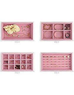 XL Akryl Smykkeopbevaring & organizer – Flere Farver