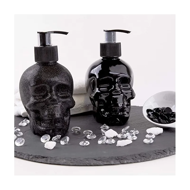 Moderne Skull Sæbedispenser Inkl. Pumpe – Sort