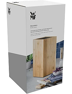 Stilfuld WMF Bambus Knivblok Inkl. Børsteindsats - Natur