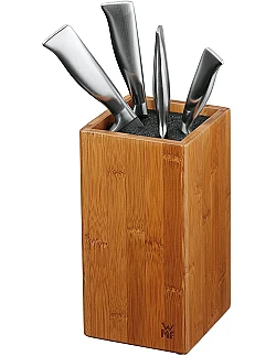 Stilfuld WMF Bambus Knivblok Inkl. Børsteindsats - Natur