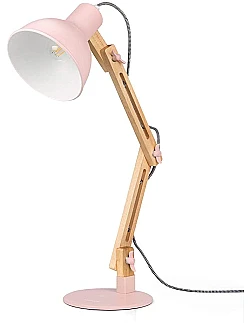 Dekorativ LED Bord & Læselampe – Energiklasse A++ - Rosa