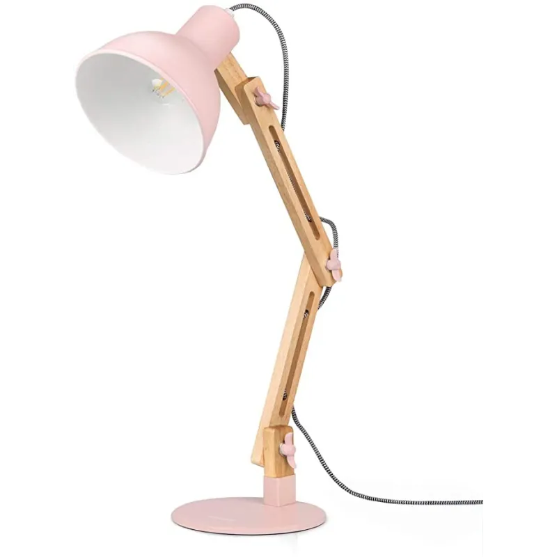 Dekorativ LED Bord & Læselampe – Energiklasse A++ - Rosa
