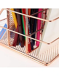 Moderne Skrivebords Organizer - Flere Farver