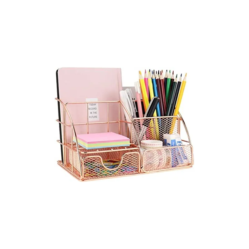 Moderne Skrivebords Organizer - Flere Farver