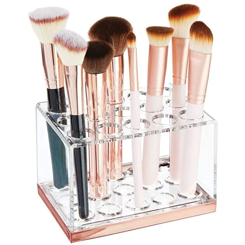 Praktisk Makeup Pensel Opbevarings Stand - Flere Farver