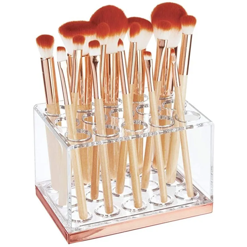 Praktisk Makeup Pensel Opbevarings Stand - Flere Farver